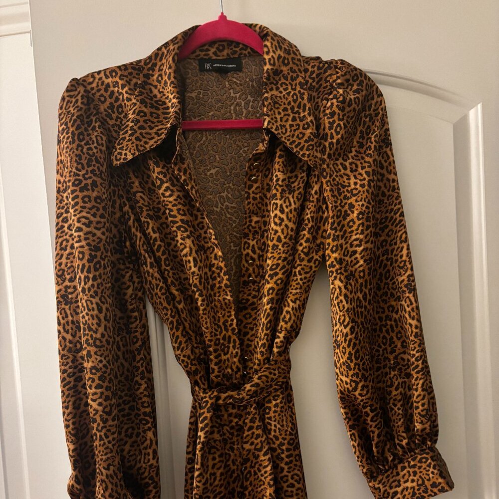 INC Lepard Silk Long stress